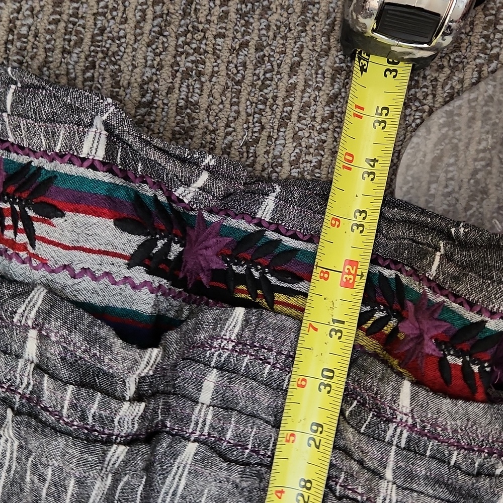 Free People New Romantics Weather Vane Ikat Dress Size 12 - Picture 12 of 15